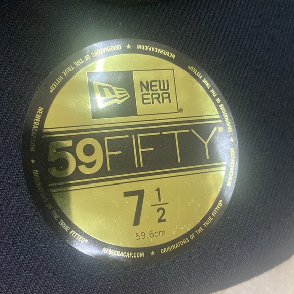 NEW ERA 59Fifty NEW YORK Official On-Field Cap authentic hat acerf GM NY fitted - Picture 10 of 12